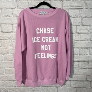 NWT | Wildfox Graphic Oversized Sweatshirt